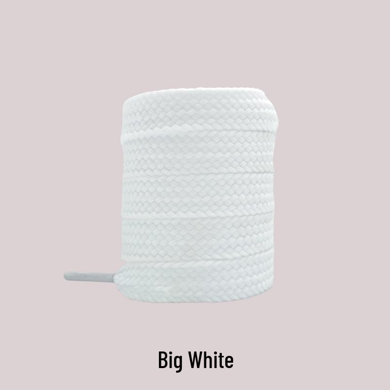 1,5 Zoll dicke flache Schnürsenkel für Schuhe mit großem Loch, Freizeit- oder weiße Schuhe - Pink, einlagig, ein Paar