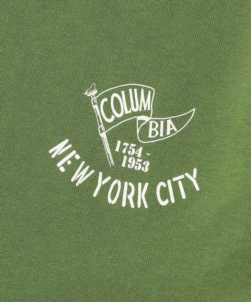 COLUMBIA UNIVERSITY 200Th Anniversary Limited Spring/Summer T-Shirts Olive