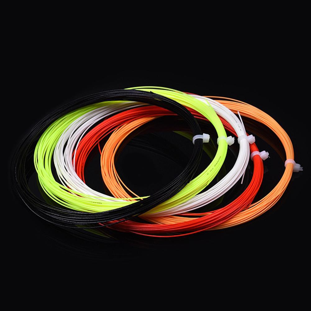 Badminton Schläger Saite Hohe Elastizität Badminton Schläger Saite Für Amateurtraining 10 Meter 0.66mm Badminton Schläger Saite
