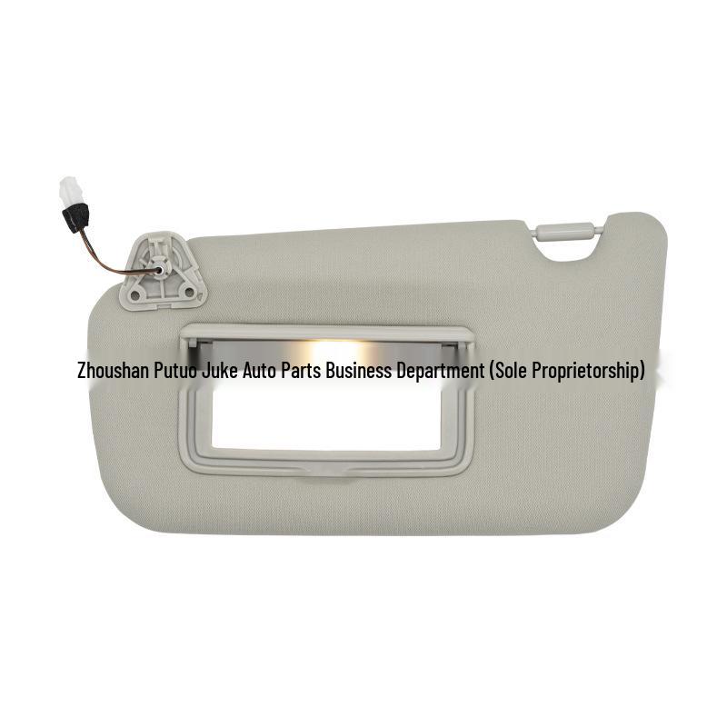 Gray Sun Visor with Wire for 2013-2019 Nissan Sentra (Right Side) 96400-3SG8A