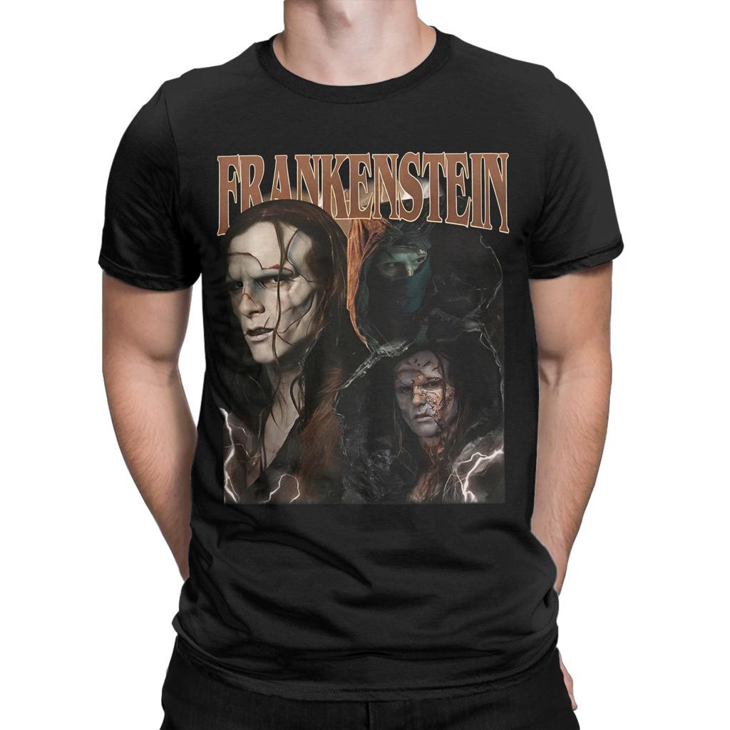 Frankenstein Film 2025 T-Shirt für Herren Damen Grafikdruck T-Shirts Baumwollkleidung