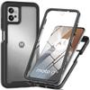 Custodia Antiurto Blindata con Protezione Schermo in PET per Motorola Moto G32 G42 G52 G82 5G E13 G13 G23 G53 G14 G54 G84 Cover Posteriore