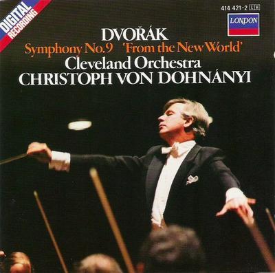 CD DVOŘÁK - Symphony No. 9 'from The New World' 4144212 London Records 1986 Japan Classical Used