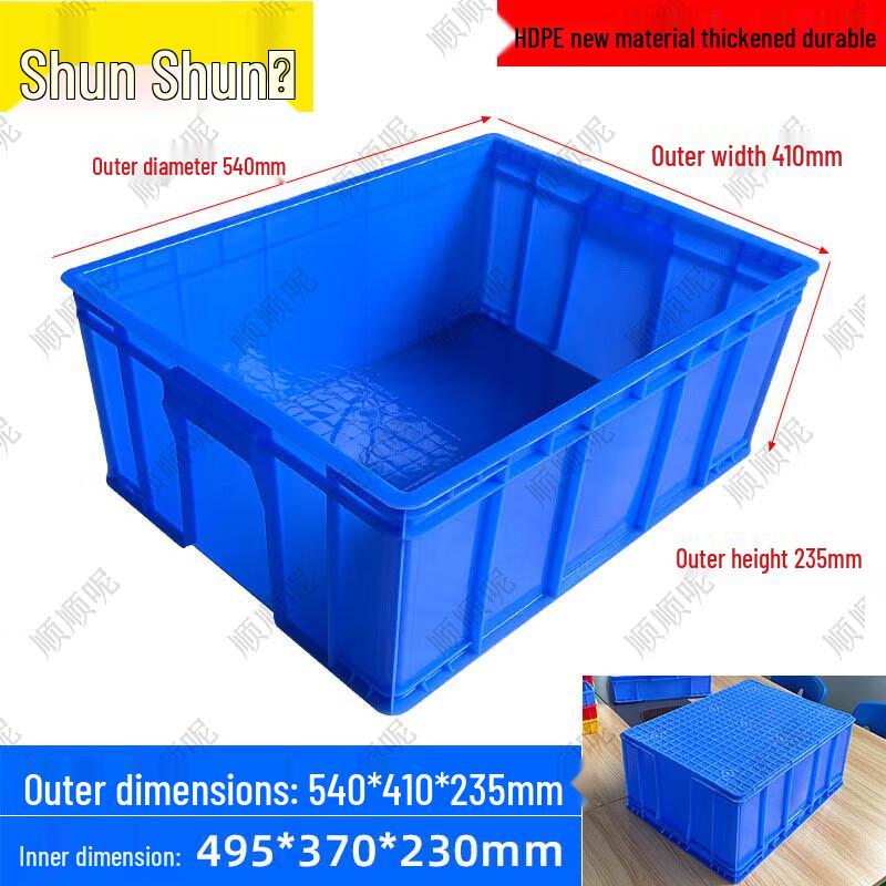 Durable Plastic Storage and Turnover Bins