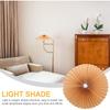 Pleated Iron Frame Fabric Lamp Shade Small Size Table Lampshade for Desk Bedside Decorative Modern Replacement Lampshade