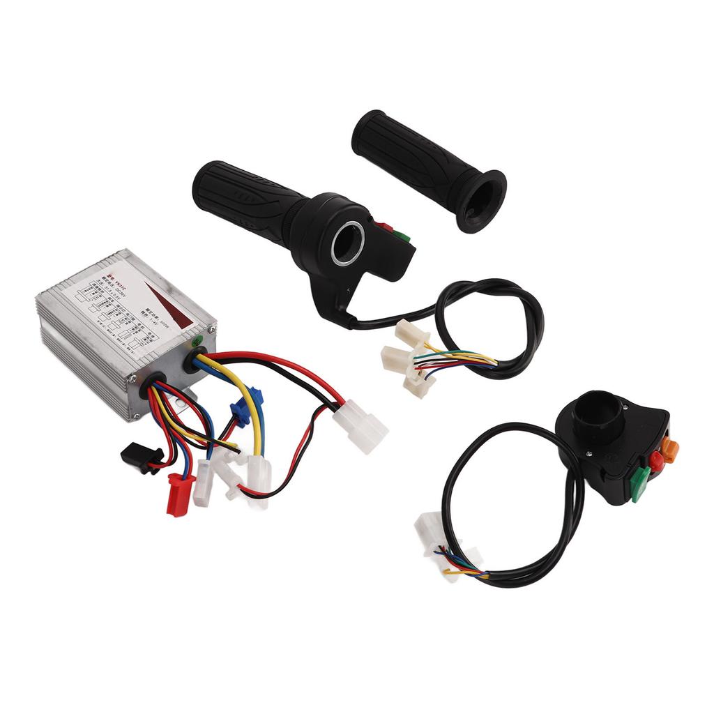 Controller Throttle Handle Set Kit Brushed Motor Speed Control 3 Function Switch 1 Click Repair 36V 500W