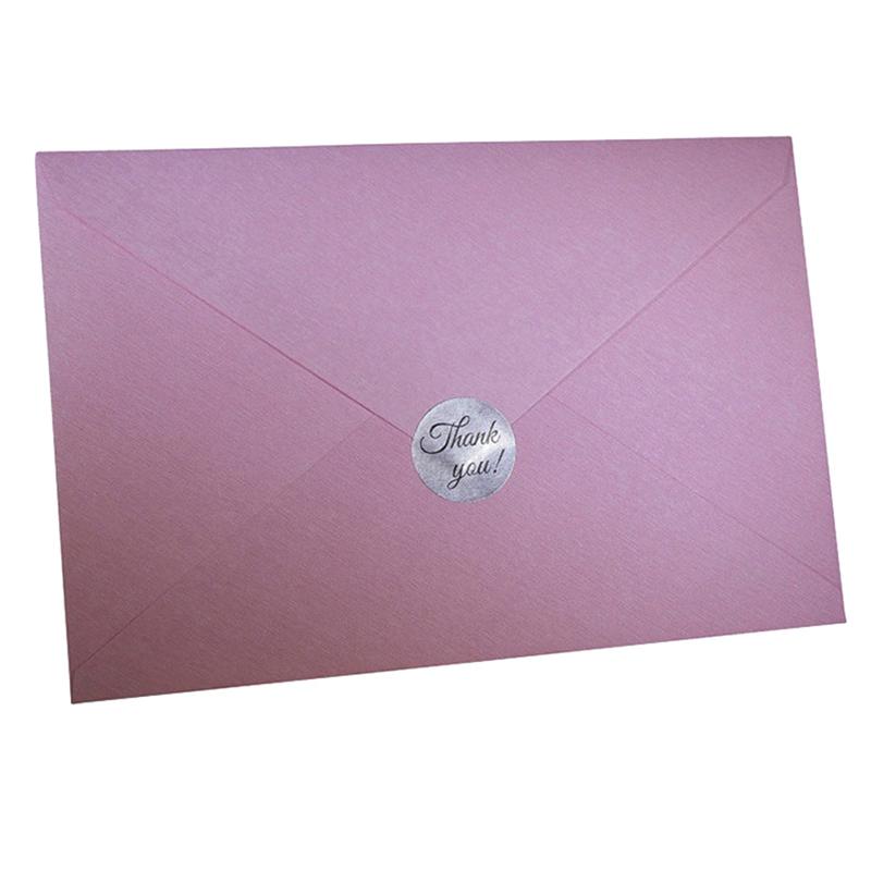 500Pcs Thank You Stickers Seal Label Handmade Baking Packaging Bags Decoration