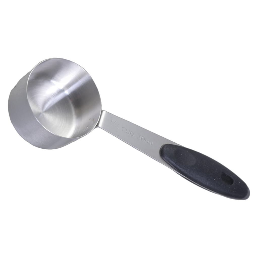 Stainless Steels Coffee Scoops Tablespoon 30ml Small Cup Metal Spoons Kitchen Baking Cooking Measuring Scoops Enduring