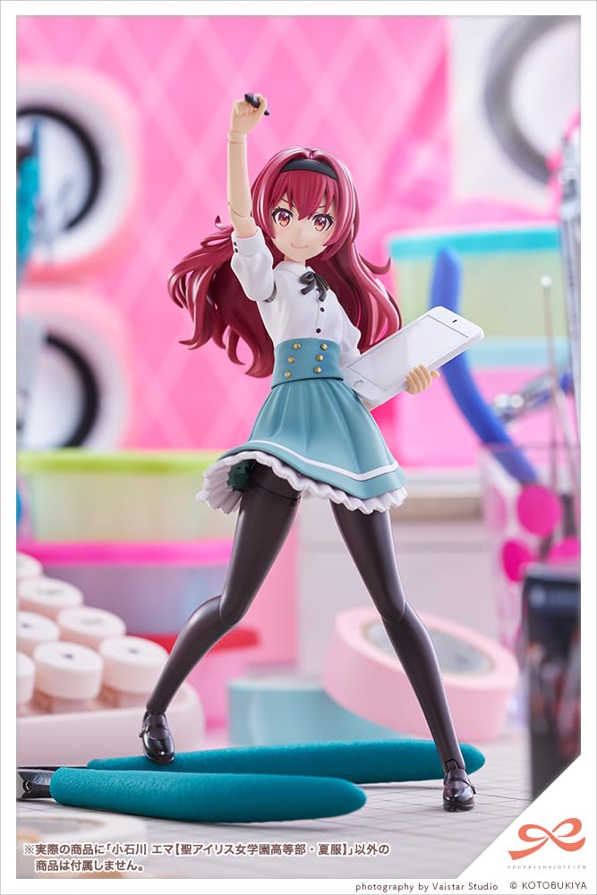 KOTOBUKIYA Sosai Garden Emma Koishikawa Iris High Height 140mm scale plastic model 7 Girls' [St. Girls' School/Summer Uniform] approx. 1/10