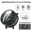 PC-Gehäuse+Gehärtetes Glas Für Amazfit Active Max Displayschutz Schutzhülle Für Amazfit Active Max Abdeckung Schale Zubehör