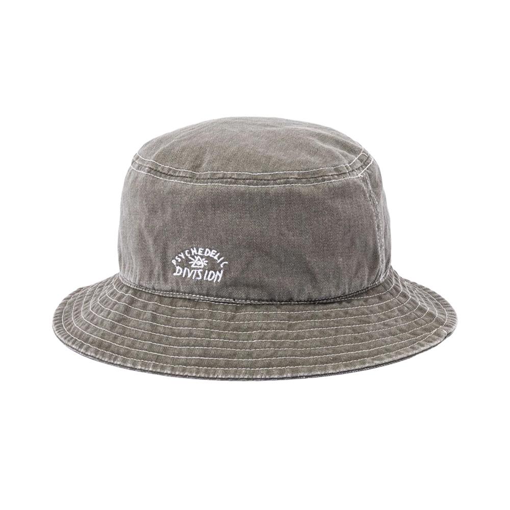 POLERSTUFF Washed Bucket Hat Olive Denim