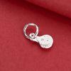 S925 Sterling Silver Seashell Pendant Necklace & Charm - Korean & Ins Style DIY Beaded Bracelet Accessories