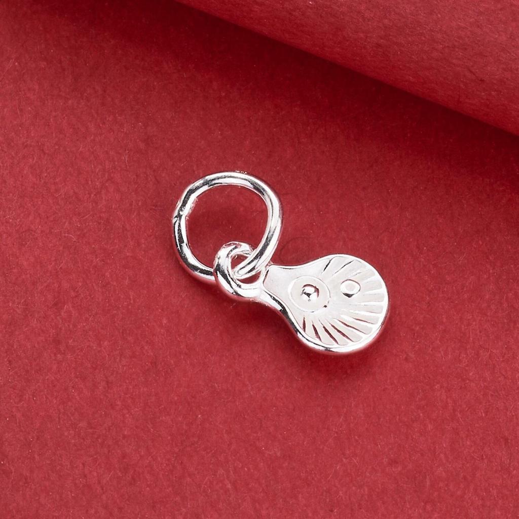 S925 Sterling Silver Seashell Pendant Necklace & Charm - Korean & Ins Style DIY Beaded Bracelet Accessories