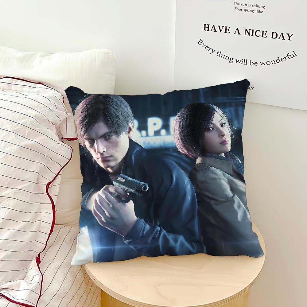 game cool rResident eEvil Remake soft pillowcase for Sofa Home Living Room bedside Decor pillow cover Gift Party hogar