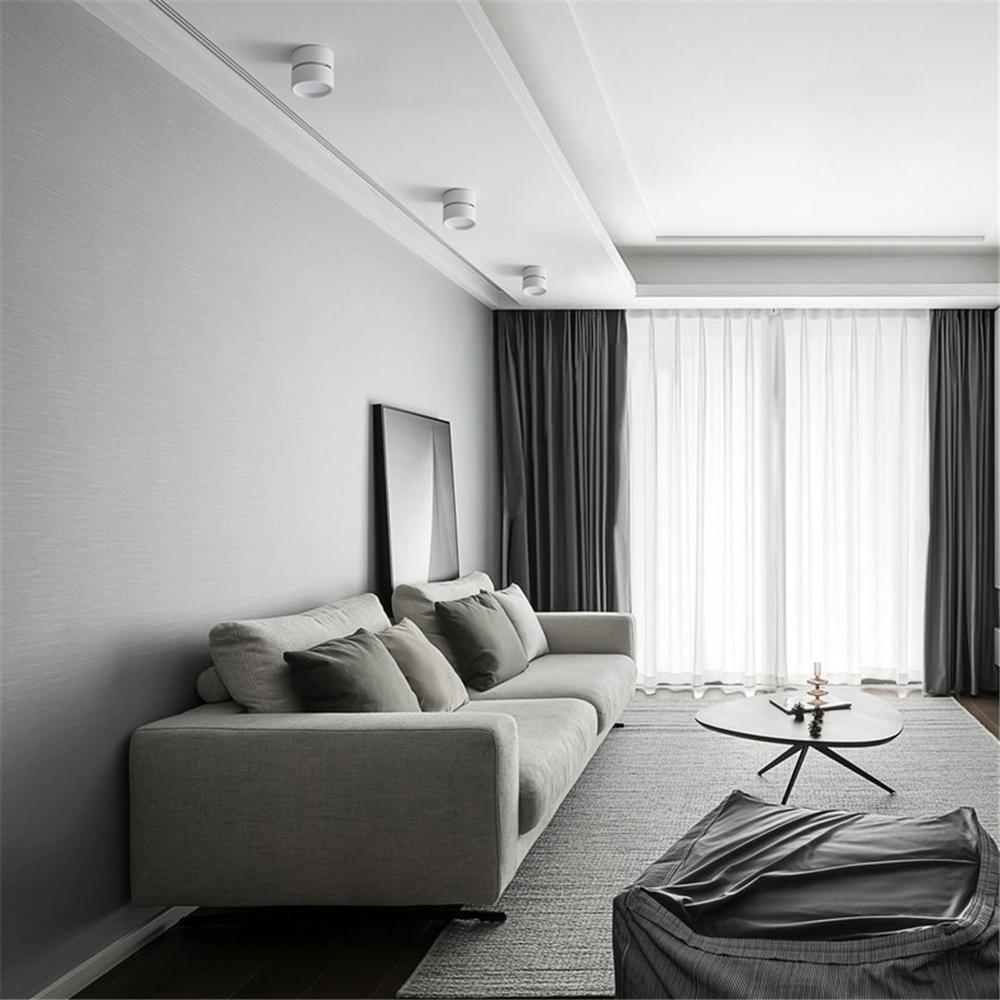 Modern Surface Mounted Downlights Indoor LED Ceiling Lights Living Room Aisle Corridor Spotlights Lighting Round Aluminum Lamp