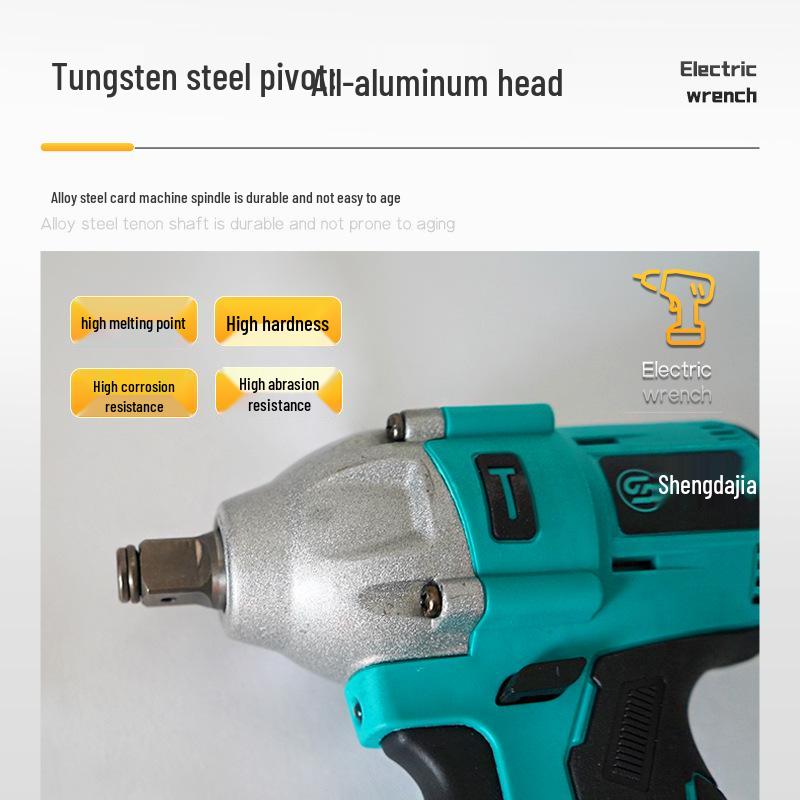 Wysokomomentowy bezszczotkowy klucz udarowy z baterią litową dla wydajności