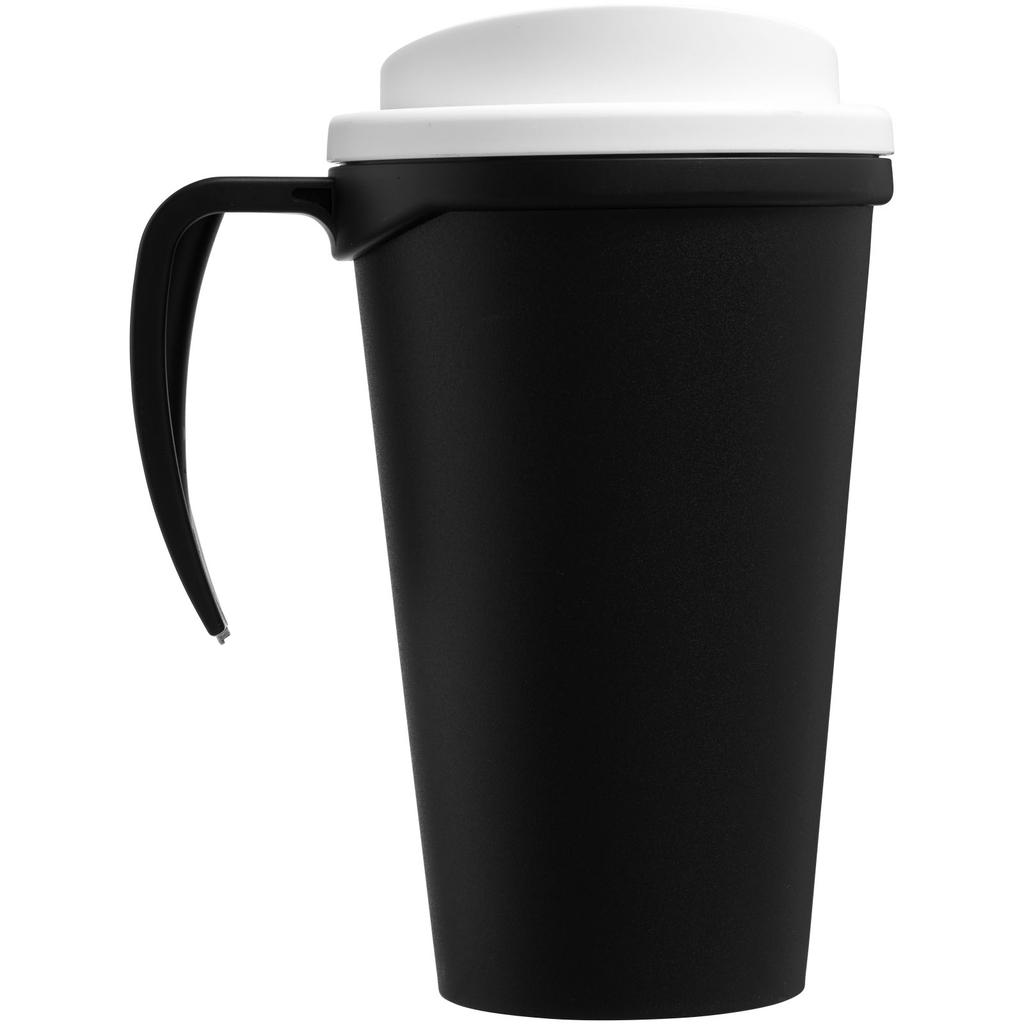 Americano "Grande" 350 ml thermal tumbler Solid black