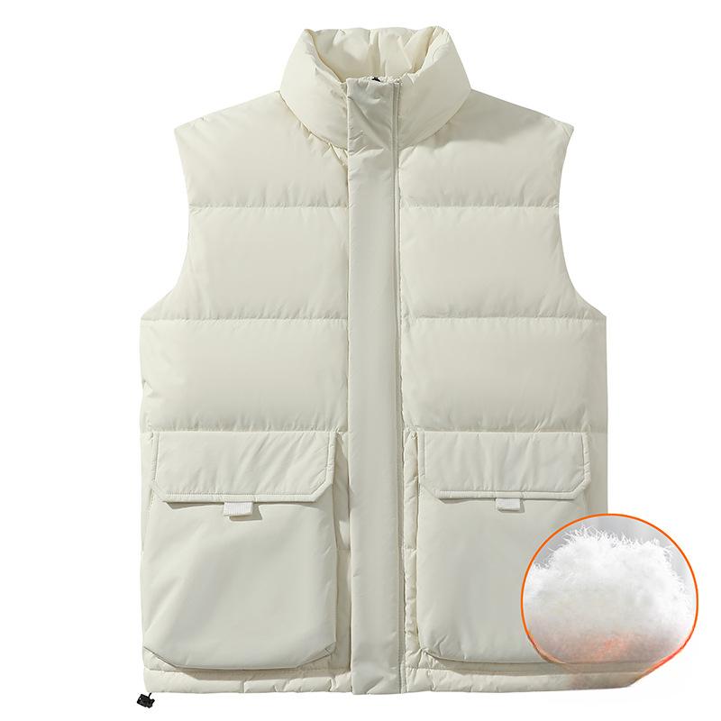 Down Vest Unisex Down Vest Warm Vest Sleeveless Down Jacket