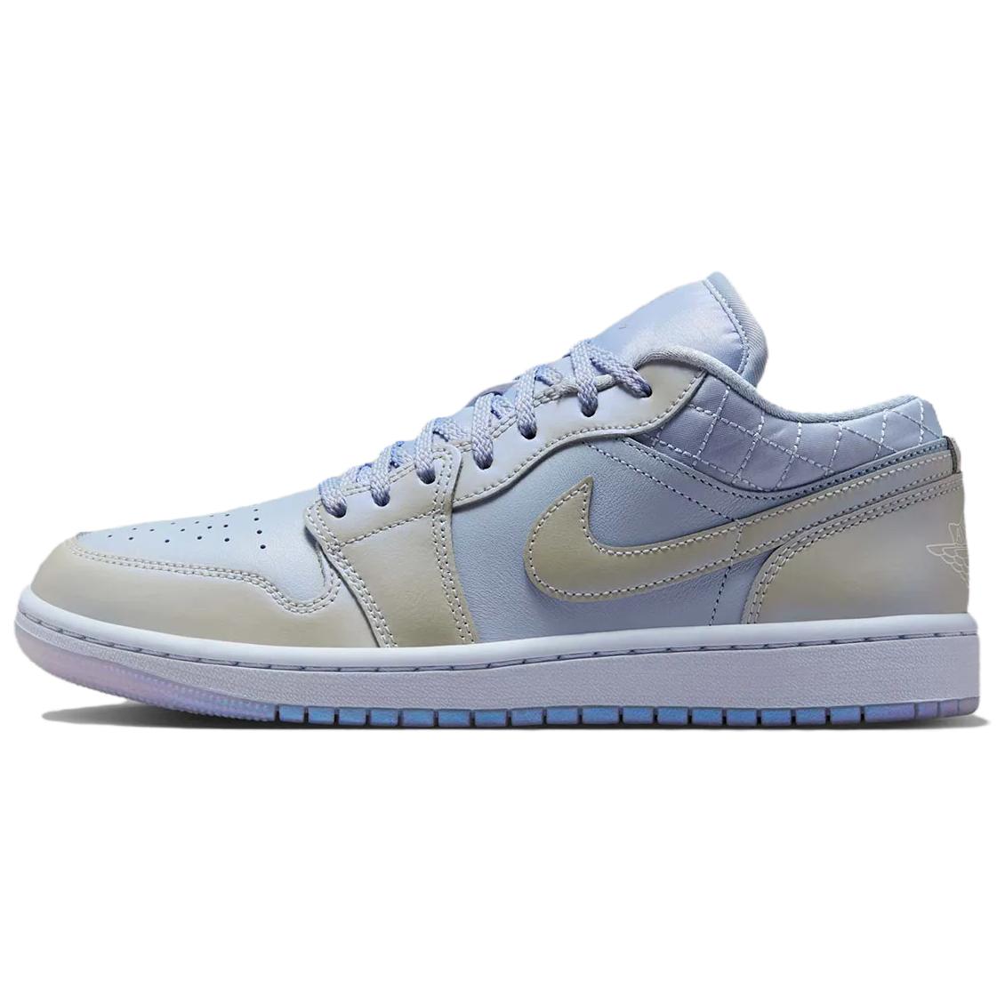 

Женские кроссовки Air Jordan 1 Low SE Ghost Sail Pure Platinum Синие IM5129-010 36.5
