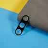 For Samsung Galaxy S24 FE Camera Lens Protector Black Silk Printing Tempered Glass Lens Film
