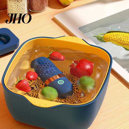 Household Food Cleaner Fruit And Vegetable for Home, Portable Produce Purifier Food, Kitchen 10-Min Smart Washer Meat Seafood, Cleaning Tool Machine