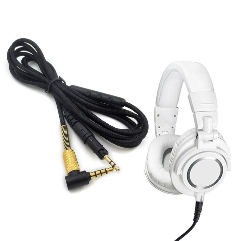 3.5mm to 2.5mm Earphone Cable Audio Cord Headphones Replacement for Audio  M50X M40X M70X M60X Audios Cord