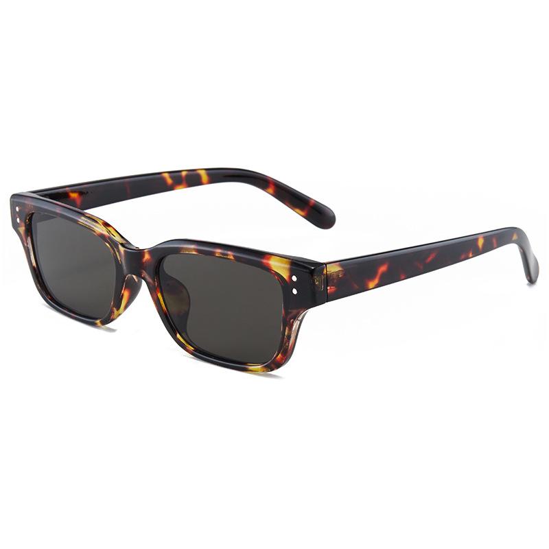 Retro Personalized Women'S Sunglasses Uv Protection Trend Square Glasses Fashion Versatile Sunglasses Men
