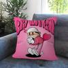 SINGER OOmar Courtz Album Doublesided Printed pillow cover Short plush Suitable living room bedrooms sofas throw cushion cover