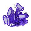 100X Mixed Labels Name Tag Split Car Door Keychain