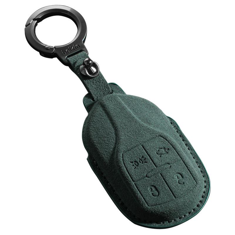 Alcantara Suede 3D Key Bag for Maserati Ghibli/LevanteGT