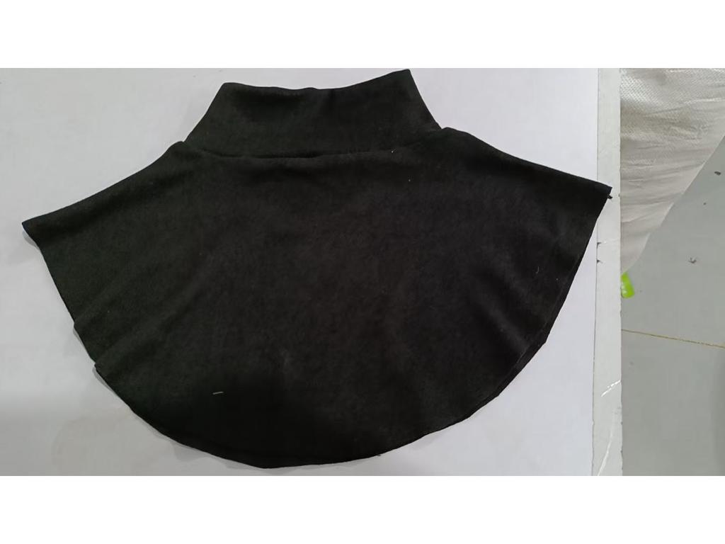 Women's High Elastic Velvet Turtleneck Dickey - Warm Layered Collar for Autumn/Winter
