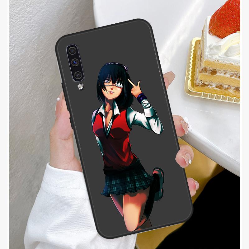 Carcasă de telefon anime Ikishima Midari Kakegurui pentru Samsung Galaxy A50 A70 A02S A20S A21S A52S A12 A32 A52 A72 A51 A71