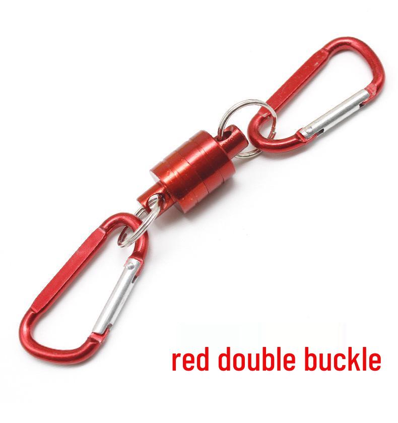 Strong Magnetic Climbing Buckle: Portable Anti-Lost Rope for Outdoor Fishing & Wireless Use