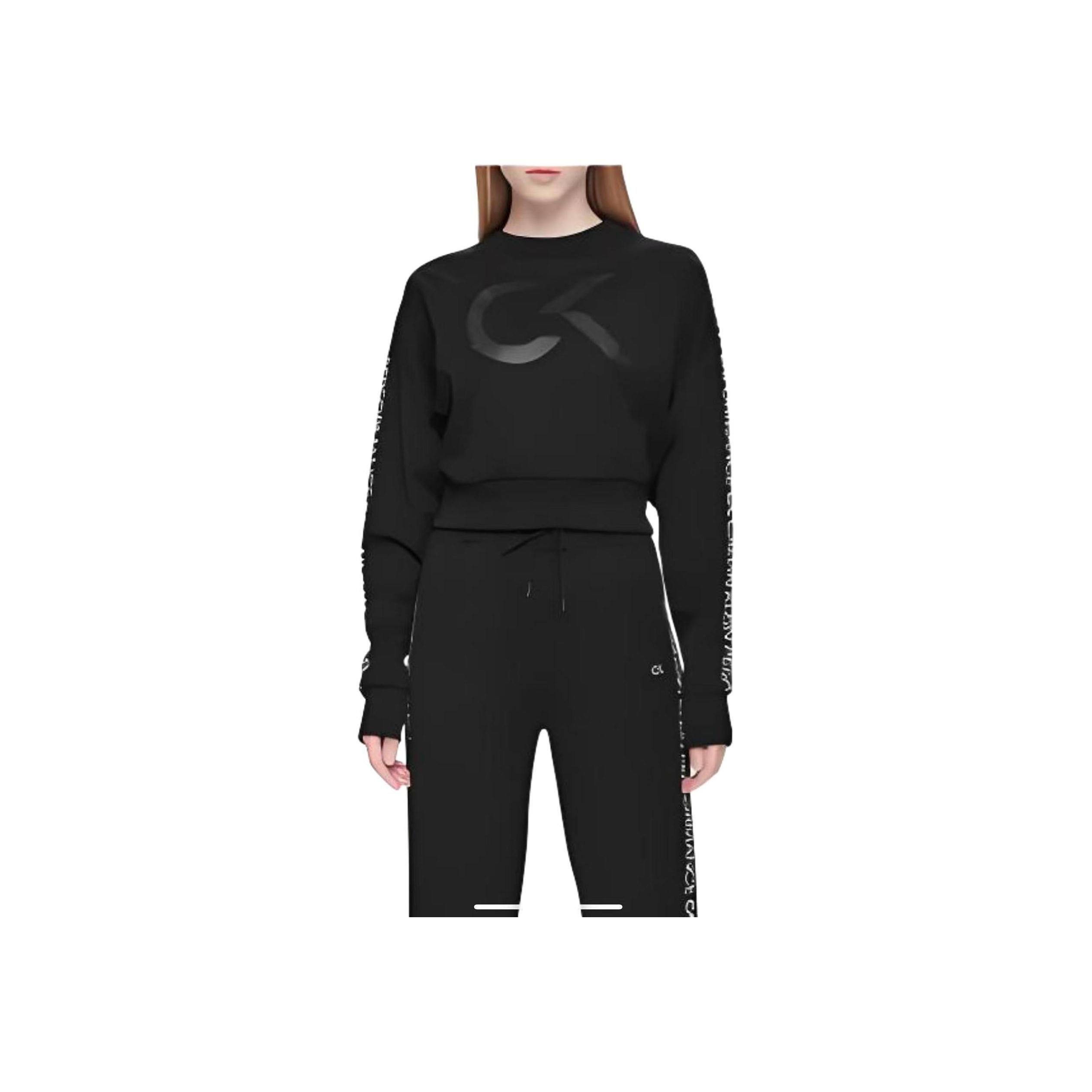 Calvin Klein Повседневная мода Универсальная Простая Толстовка Женские толстовки 4WS9W361 M