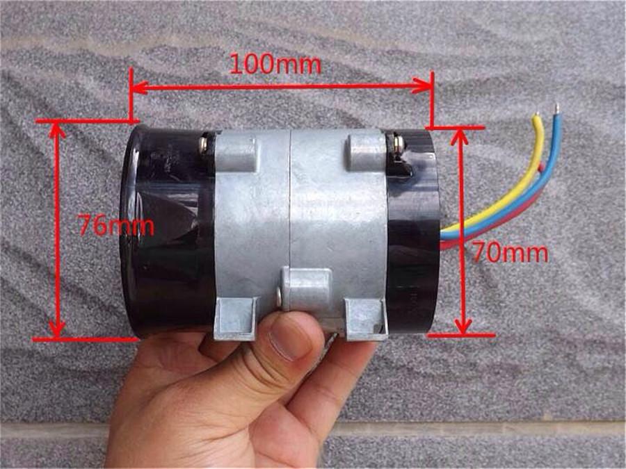 12V 16.5A Car Electric Turbine Power Turbo Charger Boost Bold Lines w/Controller