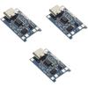 HiLetgo 3pcs TP4056 Type-c USB 5V 1A 18650 Lithium Battery Charger Module Charging Board with Dual Protection Functions