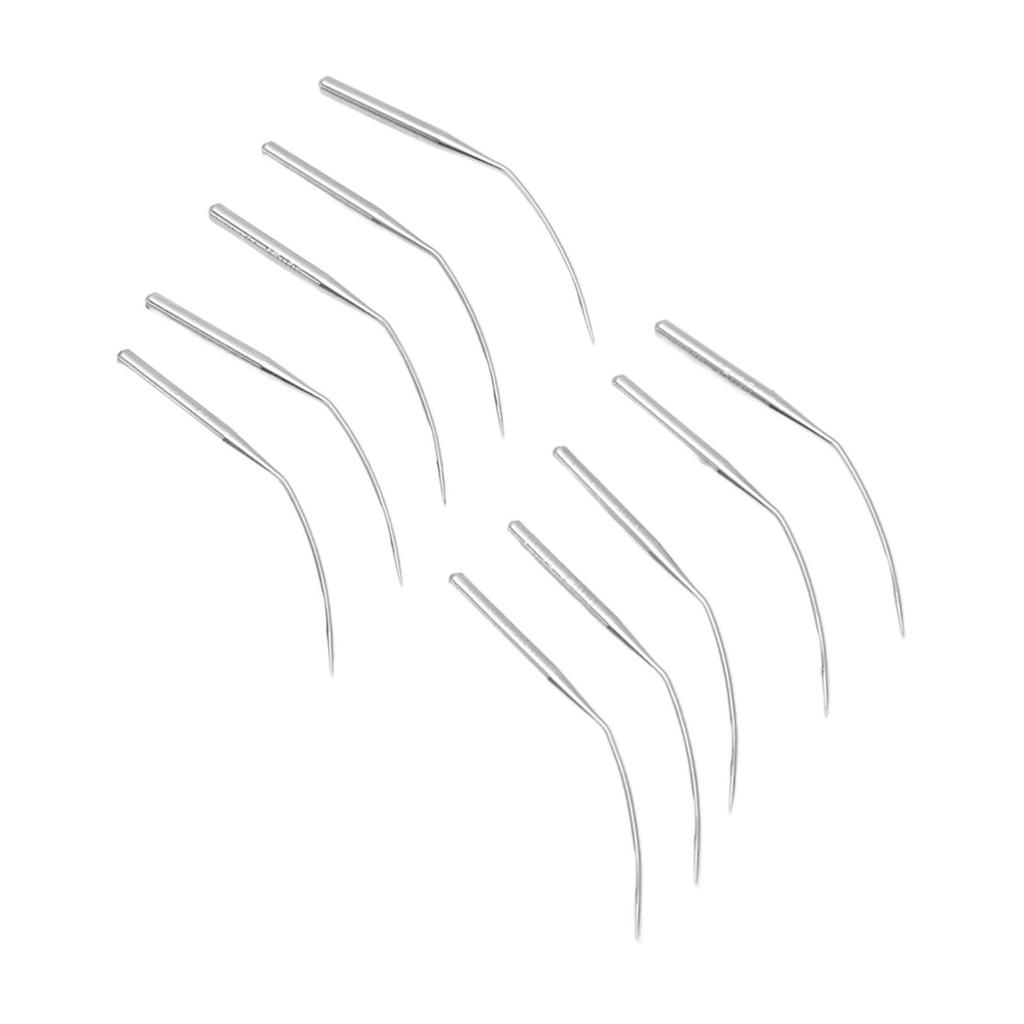 10Pcs Blindstitch Curve Sewing Needle Size 10 70 Smoothing Steel Sturdy LWX6T Sewing Needles for Repair Replacement