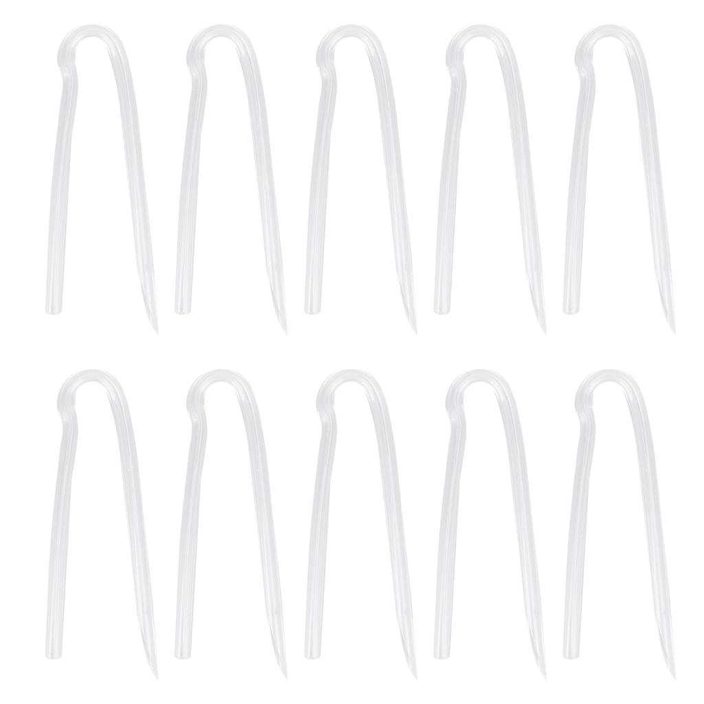 10 Stück Hörgerät-Schläuche Flexibler Typ R BTE Otoplastik Hörgerät-Schlauch Ersatz