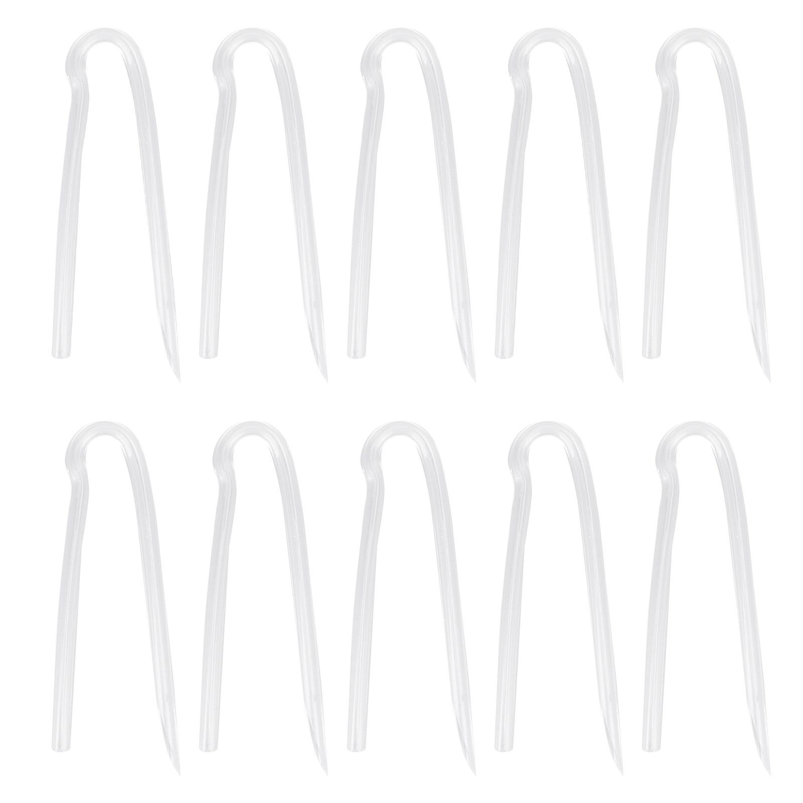 

10 шт., гибкие трубки для слуховых аппаратов типа R, заушные вкладыши, сменные трубки для слуховых аппаратов 3.3x2.0mm / 0.13x0.08in