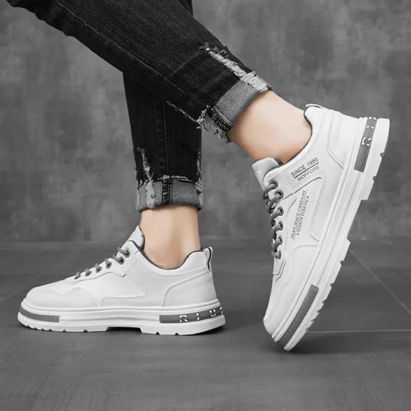 Mode Herren High Top Freizeitschuhe Sommer Neu Atmungsaktiv Verschleißfest Sneaker Jogging Rutschfest Dämpfend Wanderschuhe