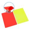 Referee Cards, Sports Football Referee Redness Yellow Card Set Sports Referee Set Soccer Warning and Ejection Cards Set