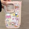 Little Rabbit Cartoon Case for 17 Pro Max 16, 15 Pro, 14 Plus, and Millet 11/13
