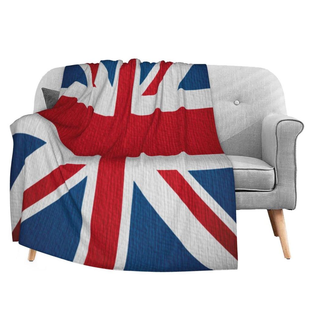 Coperta in Flanella Union Jack Coperta Divano Ufficio Coperta per Riposo