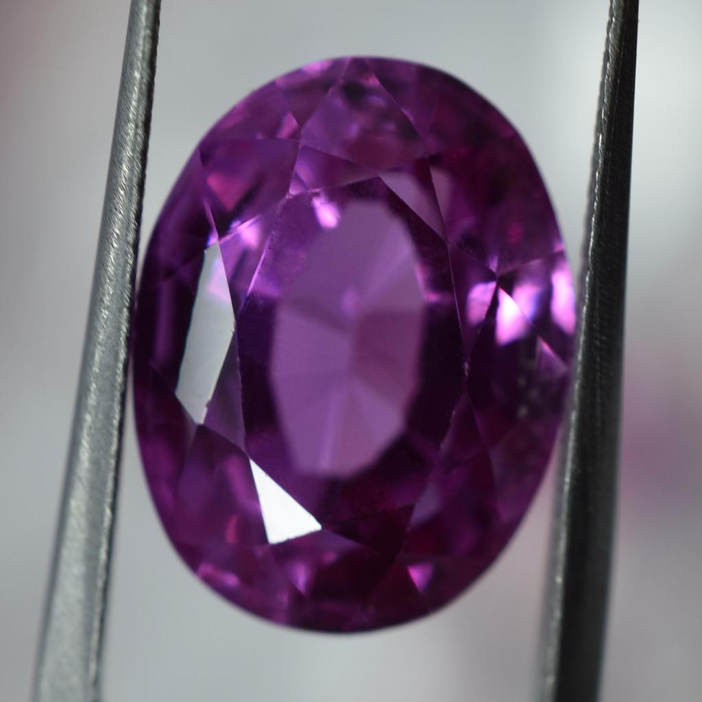 Beautiful Loose Gemstone Pink SAPPHIRE 10.05 Ct NATURAL Best Oval Cut CERTIFIED.