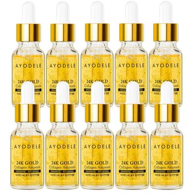 Ayodele 24K Gold Collagen Ampoule 20ml, 20ml, 10 Pcs.
