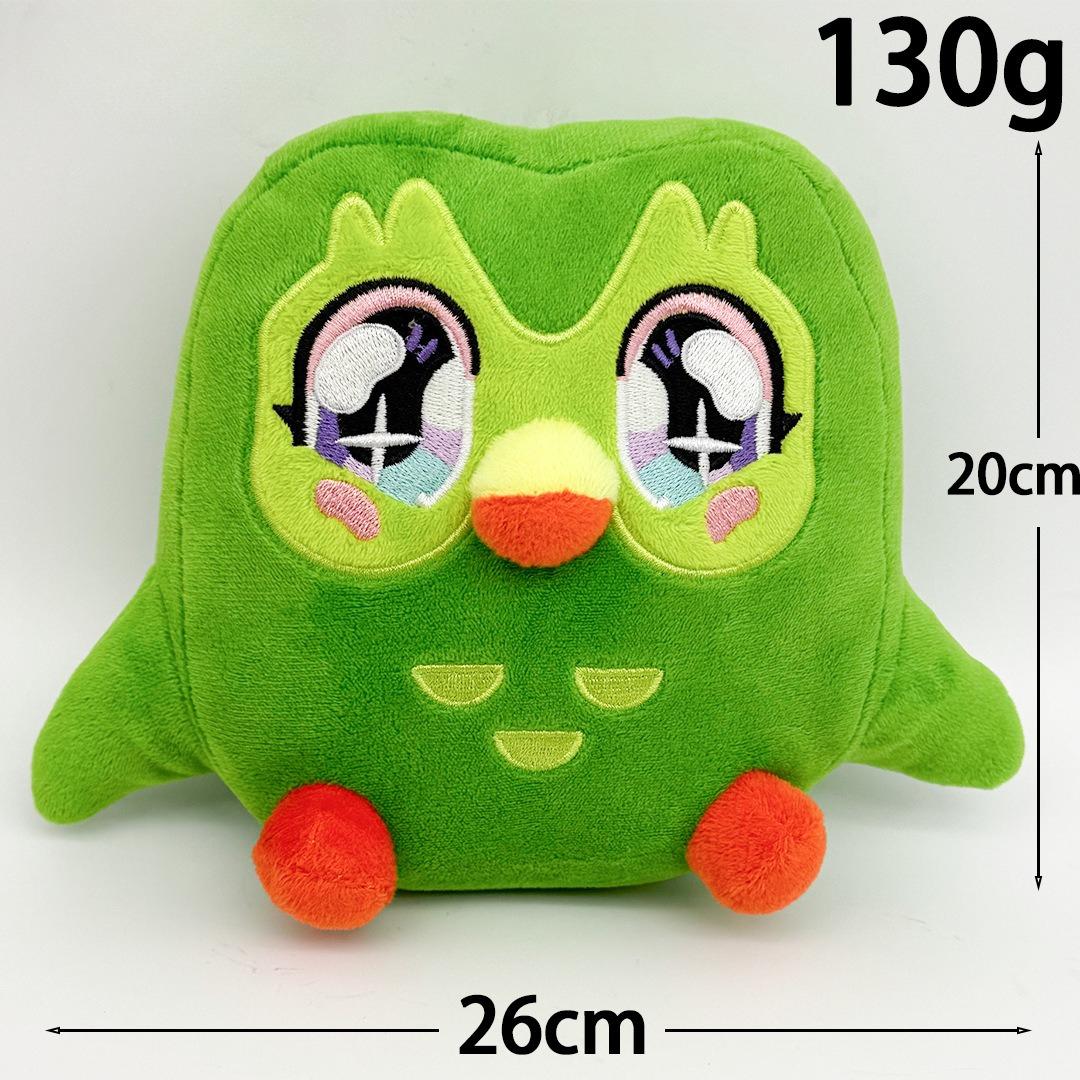 Grüne Eule Plüschtier Niedliches Tier Anime Plüschspielzeug Weich Gefüllt Kawaii Plüschtier Kinder Geburtstagsgeschenk Zimmerdeko Sammlerstück Neu