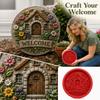 Reusable Stepping for DIY Concrete Paver Garden Walkway Patio Yard Decoration