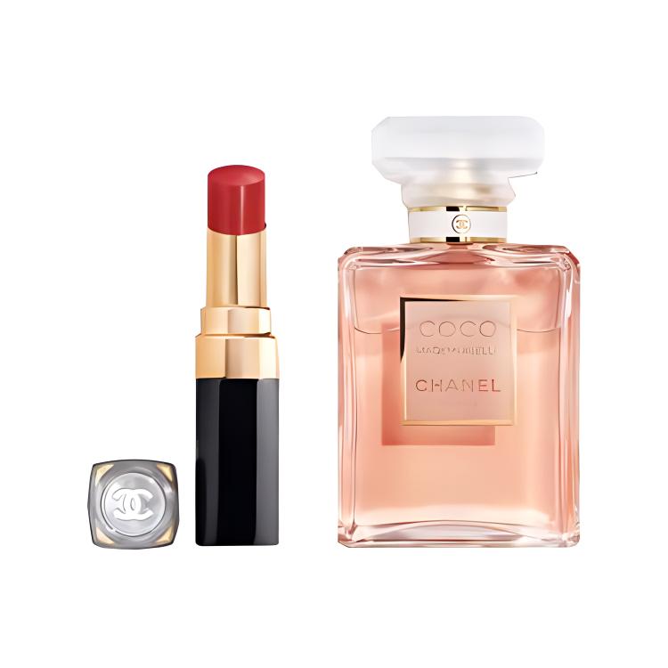 Подарочный набор CHANEL Coco Mademoiselle & Rouge Coco Flash #No. 152+Coco EDP 35ml