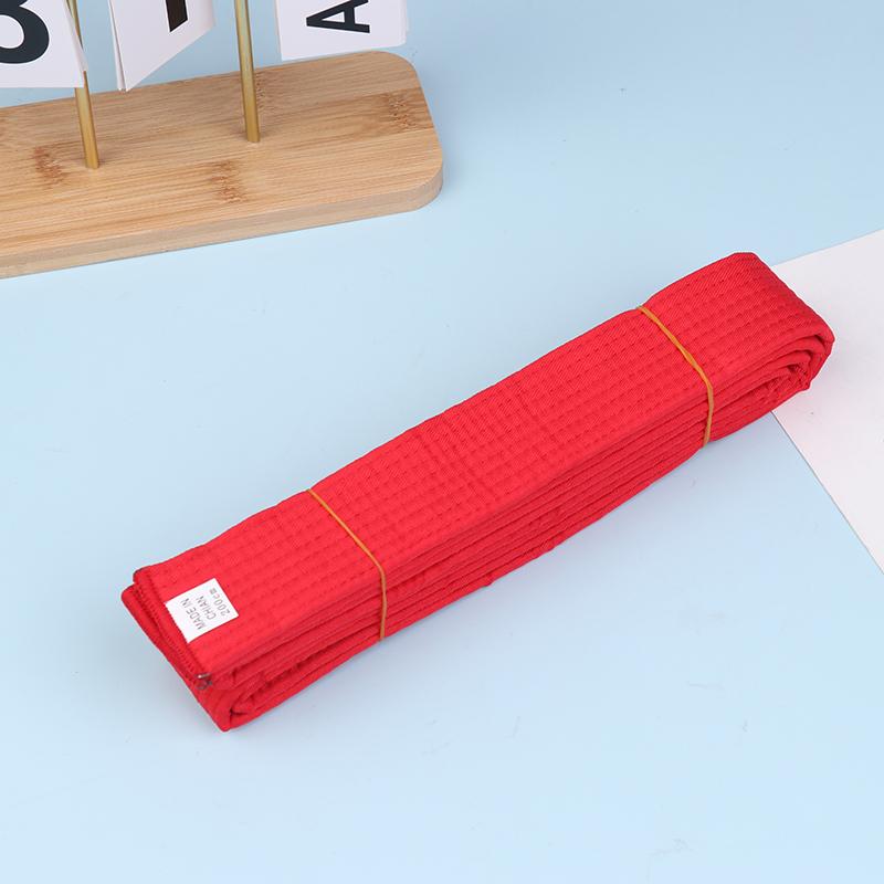 1Pc 200Cm Taekwondo Itf Belt Color Belt Martial Arts Karate Judo Uniform Accessories Quality Cotton Road Belt
