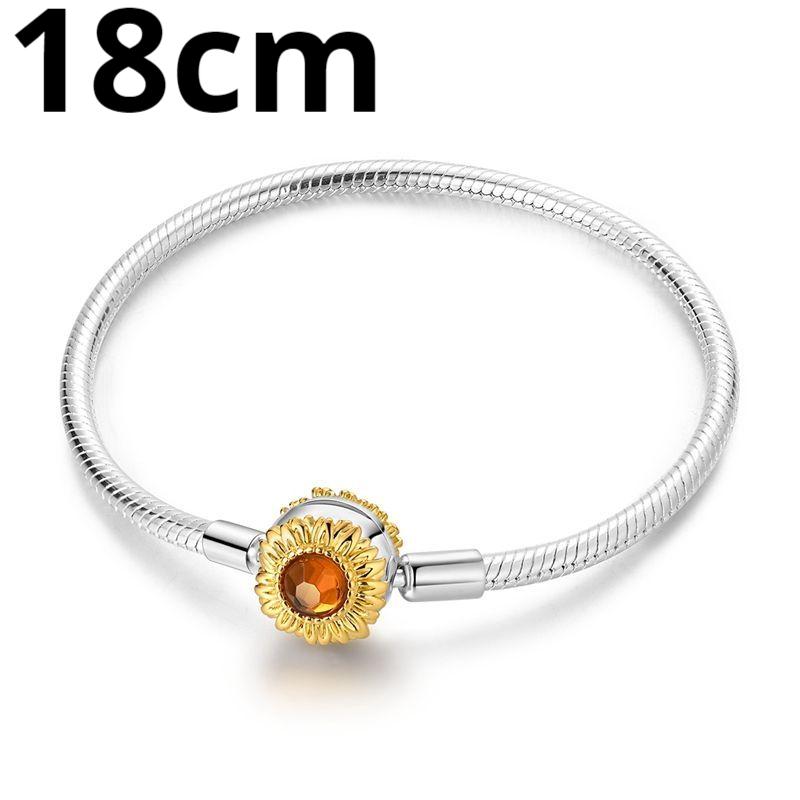 New Golden Sunflower Copper Charms Lucky Stars Beads Fit Bracelets & Necklaces Sun Moon Diamond Pendant Jewelry Diy